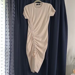Fitted sweater dress